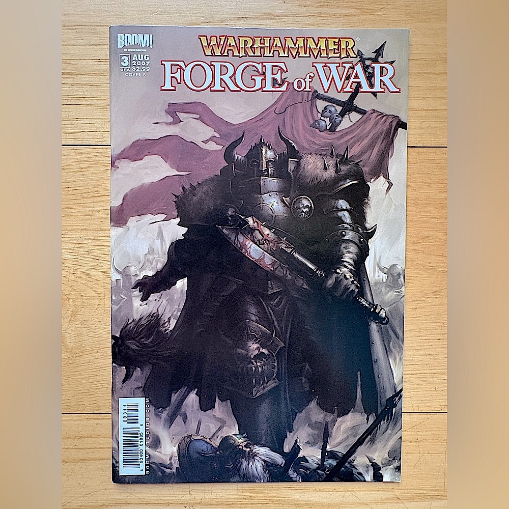 Warhammer Forge of War #3 Kunkka Cover B Boom! Studios